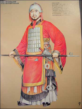 甲光向日金鳞开：中国古代武士